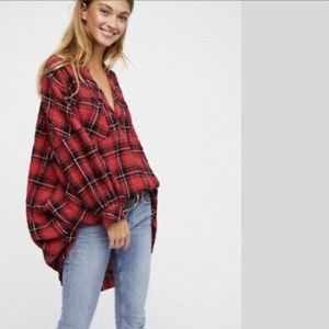 COPY - Free People Not Your Boyfriend's Plaid Tun…